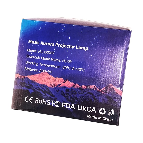 music aurora galaxy star projector with remote and bluetooth - Picture 12 of 16